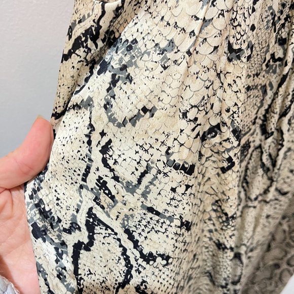 REFORMATION SNAKE SKIN JUMPSUIT - Picture 8 of 10